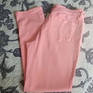 NYDJ Not Your Daughter's Jeans Pink Punch Ankle Jean Leggings